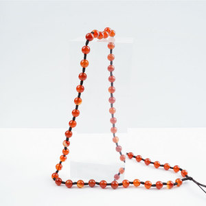 สร้อยข้อมือและสร้อยคอหินธรรมชาติสีโรสโกลด์แบบกำหนดเองพร้อมลูกปัด - ชุดทำเครื่องประดับ DIY สุดหรู - Product Image 2