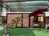 Casa Contenedor Expandible de 10FT, 20FT, 40FT con Fachada de Vidrio, Tipo Granny Flat