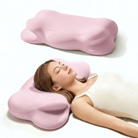 Zeemora Z4 Contour Cloud Memory Foam Kissen mit kühlendem Gel und atmungsaktivem Nylon/Spandex-Bezug für druckfreien Schlaf und luxuriösen Nackenkomfort