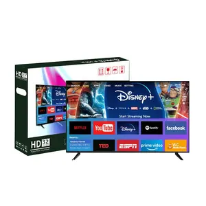 Pabrikan OEM harga pabrik televisi layar datar tv Pintar 32 inci android wifi LED & tv LCD tv HD televisi cerdas
