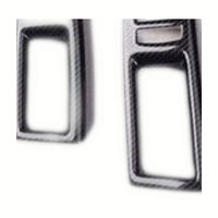 YW141 pour Chevrolet Cruze 2009-2015, autocollants en fibre de carbone, modification intérieure couleur bois, console centrale, levier de vitesses et