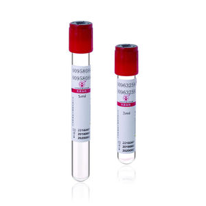 Disposable Vacuum <strong>Blood</strong> <strong>Collection</strong> <strong>Tube</strong> - High Duty Medical Plain Test <strong>Tube</strong> For <strong>Blood</strong> Sample <strong>Collection</strong> - Product Image 4