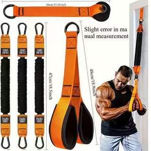 Banda Elastica in Latex per Sport, Multifunzione per Uso Interno, Corda di Trazione per Fitness, <span class=keywords><strong>Allenamento</strong></span> della Forza delle <span class=keywords><strong>Braccia</strong></span>, Fascia Elastica di Assistenza alla Trazione - Product Image 6