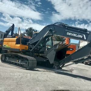 Excavatrice sur chenilles d'occasion Doosan DX205 20 tonnes d'origine coréenne, moteur Perkins, godet de 0,92 m³, pelle hydraulique d'occasion pour travaux de terrassement - Product Image 4