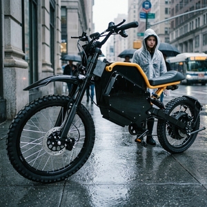 2026 Tout Nouveau HCBK-SS80 E-Stealth Bomber 25000W 84V 75AH Autonomie de la Batterie <span class=keywords><strong>200</strong></span> km Vitesse Maximale 150 km/h Roues en Alliage d'Aluminium Hydraulique - Product Image 1