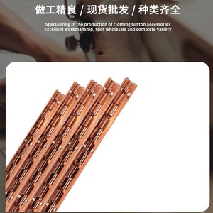 Bisagra de hierro larga de 90 grados para muebles, bisagra de piano para caja de madera, diseño minimalista, duradera, instalación de superficie completa - Product Image 1
