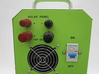 Station solaire portable 45W petit système solaire 4 pc LED système d'éclairage solaire intégré éclairage de secours alimentation électrique