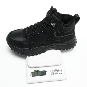 Botas de Senderismo Duraderas Antideslizantes, Botas de Nieve Impermeables y Gruesas para Trekking al Aire Libre, Zapatos Casuales Cálidos y Cómodos para Invierno - Product Image 4