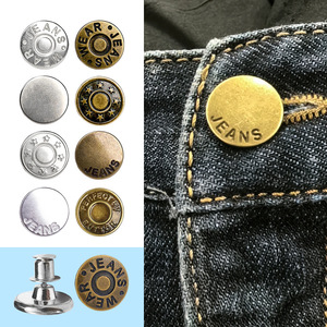 Perfect Fit Button Adjustable Waistband Jeans Buckle For Denim Pants Size Reduction Spring Summer Autumn Winter - Product Image 3