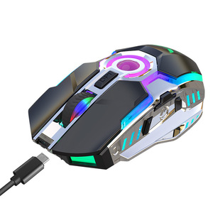 Ratón inalámbrico para juegos Zerocote, 7 botones, retroiluminación RGB, óptico de 2,4G, para oficina y juegos - Product Image 6