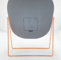 Miroir cosmétique LED à écran tactile or rose de luxe haut de gamme avec lumière de maquillage