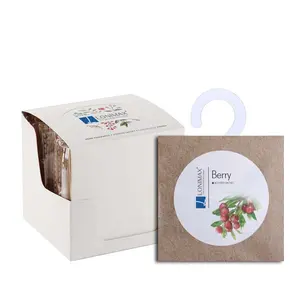 Sacchetti di piccole dimensioni per profumo Senior sacchetti di bustine di carta profumata Kraft con stampa personalizzata per cassetto e armadio