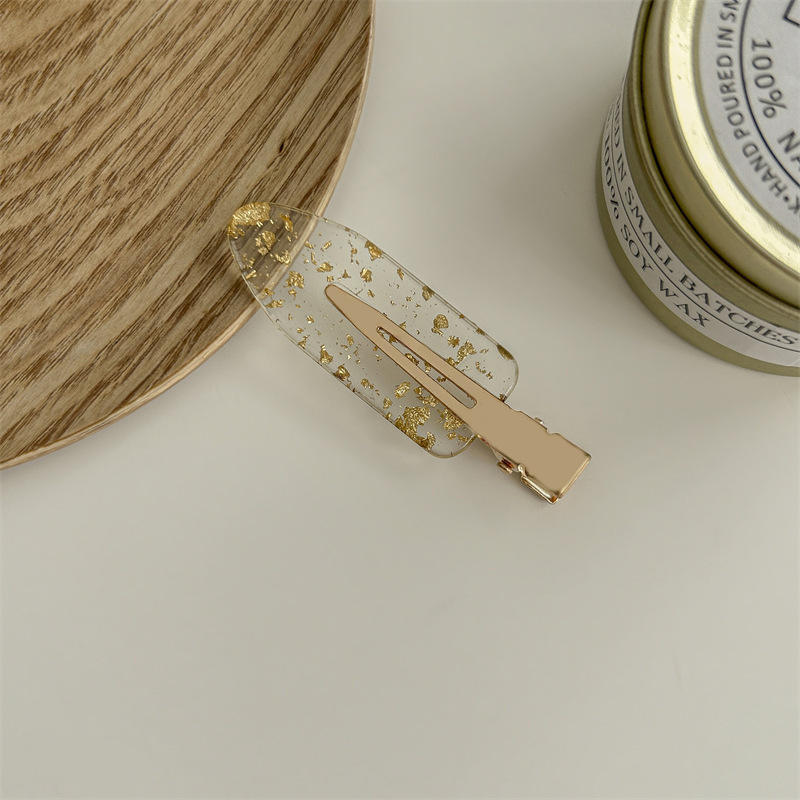 Transparent gold foil series