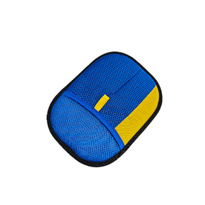 Gants de toilettage pour animaux Xiaozhuren, bleu foncé, grande taille, en éponge polyester, pour chiens de taille moyenne, élimination des poils par électrostatique - Product Image 1