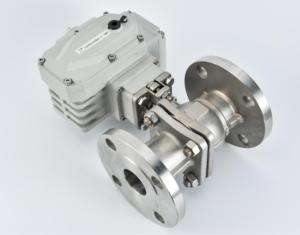 Haoye Chất lượng cao thép không gỉ mặt bích bóng van nhỏ thiết bị truyền động điện tiêu chuẩn van điều khiển cho cao trực tiếp Trung Quốc - Product Image 3