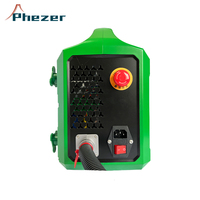 Máquina de Marcado Láser de Fibra Portátil Phezer Mini de Alta Definición de 20W/30W Refrigerada por Aire, Compatible con Formatos DXF/PLT/AI