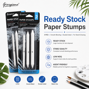 Giorgione 3 Pièces Estompesurs en Papier Professionnels pour Dessin au Fusain et Pastel – Outils d'Estompage Artistiques - Product Image 1