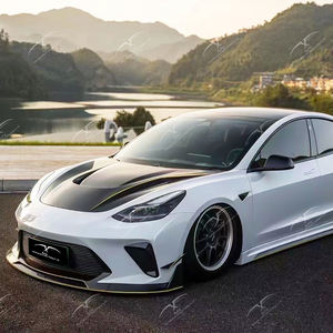 ฝากระโปรงเครื่องยนต์คาร์บอนไฟเบอร์คุณภาพสูง ใหม่เอี่ยม เหมาะสำหรับอัพเกรดชุดแต่ง <span class=keywords><strong>Tesla</strong></span> <span class=keywords><strong>Model</strong></span> <span class=keywords><strong>3</strong></span> สไตล์ Hacker - Product Image 3