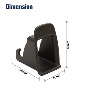 Accessoires intérieurs de voiture, siège <span class=keywords><strong>auto</strong></span> pour enfant, <span class=keywords><strong>2</strong></span> pièces, guide de fixation pour siège <span class=keywords><strong>auto</strong></span> - Product Image 4