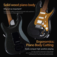 Vibe-T3 Factory Wholesale 6-String Electric Guitar Stringed Instruments with High Quality