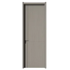 Made in China Leading Modern design porte waterproof mdf/pvc doors interior with profiles