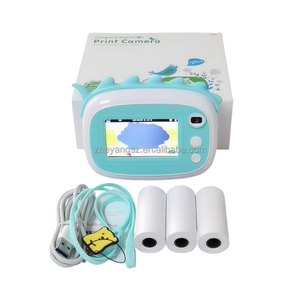 Pegatinas fotográficas divertidas para niños, impresora instantánea con cámara de impresión instantánea, unicornio, dinosaurio, 1080P - Product Image 4