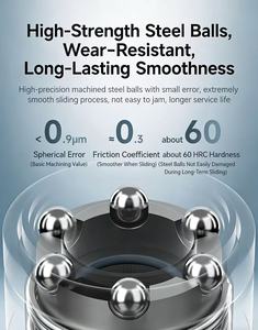 VALLOK Raccord pneumatique forgé en acier inoxydable type C autobloquant haute <span class=keywords><strong>pression</strong></span>, coupleur rapide à deux contacts pour air comprimé - Product Image 2