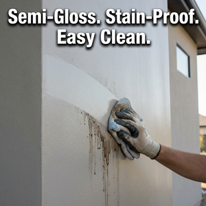 Revêtement de finition semi-brillant anti-taches, facile à nettoyer, résistant aux intempéries, finition brillante et lisse pour les surfaces murales extérieures des bâtiments - Product Image 3