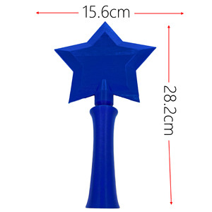 Bâton de paiement magique innovant à technologie 3D, style étoile, cache-caisse pour photos amusantes, artisanat en plastique - Product Image 2