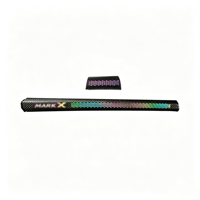 Kit d'éclairage d'ambiance intérieur de voiture 12V Glefon 64 couleurs avec contrôle par application pour Toyota Mark X 2005-2017, Lampe d'ambiance Plug and Play