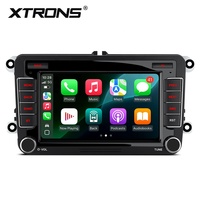 Autoradio Android 7 pouces 4+64 Go pour Volkswagen/Skoda/Seat, Octa Core 4+64 Go, 4G LTE, DSP, RDS, écran IPS, CarPlay, CE-XTRONS