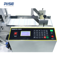 Machine de découpe précise RS-100G à commande informatique PLC, découpeuse de rouleaux d'étiquettes en feuilles, petite taille