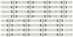 Bandes de rétroéclairage LED ES-024 (4*A+4*B, 4+4 LED) 39LB DRT 3.0 39''_A TYPE REV01_140107 Grandes lentilles pour téléviseur 39'' L G 390HVJ01 - Product Image 6