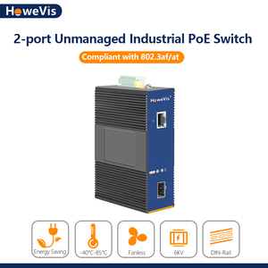 Howevis mới công nghiệp <span class=keywords><strong>Ethernet</strong></span> chuyển đổi PoE 10/100/1000Mbps Din Rail Mạng Thiết bị chuyển mạch <span class=keywords><strong>Gigabit</strong></span> <span class=keywords><strong>1</strong></span> RJ45 cổng và <span class=keywords><strong>1</strong></span> SFP cổng - Product Image 2