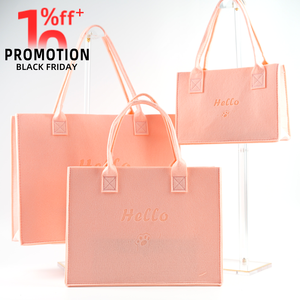 <span class=keywords><strong>Sac</strong></span> fourre-tout d'été en feutre pour femme, personnalisable avec logo, durable, promotion <span class=keywords><strong>de</strong></span> <span class=keywords><strong>marque</strong></span> haut <span class=keywords><strong>de</strong></span> gamme, 10 % <span class=keywords><strong>de</strong></span> réduction sur le <span class=keywords><strong>Black</strong></span> <span class=keywords><strong>Friday</strong></span> - Product Image 1