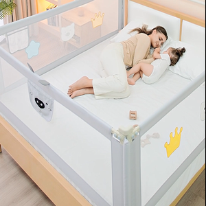 Verstellbares Bettschutzgitter für Kleinkinder, Tragbares Bettgitter, Bestseller, Sicherheits-Bettgitter für Babys, Schutzgitter für Kingsize-Betten - Product Image 3