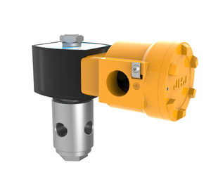 Vanne solénoïde série JHJ JQ, 3 voies, 2 positions, à action directe, compatible avec les vannes de régulation Fisher, Masoneilan, Samson - Product Image 4