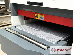 Công nghiệp chế biến gỗ hoàn toàn tự động Heavy-Duty Máy chà nhám với PLC điều khiển cao công suất động cơ & tốc độ cho ăn - Product Image 3