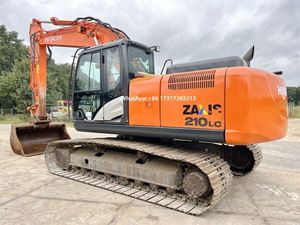 Excavatrice Hitachi d'occasion ZX210LC-5B en bon état, 21,4 tonnes, sur chenilles, pour travaux de construction - Product Image 3