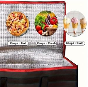 Bolsa de Almuerzo Moderna de Tela Oxford con Logotipo Personalizado, Portátil, Plegable, de Lujo, con Función Impermeable - Product Image 5