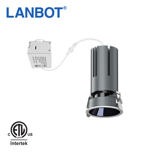 Descuento Led Downlight Ckd Blanco Antideslumbrante Aluminio Empotrable Downlight Chrome <span class=keywords><strong>Ledvance</strong></span> Spotlight 2 pulgadas White Cob Downlights - Product Image 1