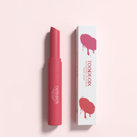JOYBOX Boîtes d'emballage en papier avec tube de patch pour les lèvres personnalisé Boîtes de baume à lèvres brillant avec étiquette OEM avec doublure en éponge