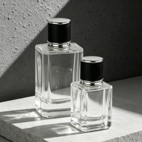 Flacons de parfum en verre en gros, flacons de parfum vides, atomiseur, flacon en verre cosmétique portable pour l'emballage de parfum