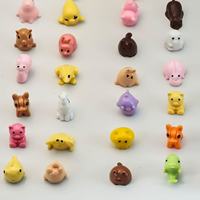 Accessoires en résine lumineux 3D pour animaux mignons en sachet surprise, pour DIY et modèles d'animaux pour maison de poupée