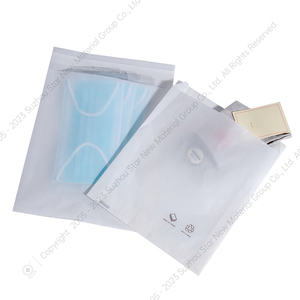 Изготовленный на заказ полупрозрачный белый 35gsm стеклянный вощеный бумажный пакет для упаковки одежды - Product Image 4