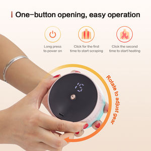 Alat bekam fisioterapi pemanas cerdas tanpa kabel pemijat Gua Sha bekam Cina - Product Image 6