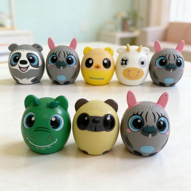 Foreign Trade Hot New Cartoon Cute Mini Wireless for 5.3 Waterproof Portable Desktop Gift Speaker Plastic