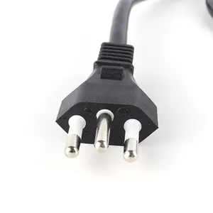 High Quality INMETRO Approved Power Extension Cable Cord Customized 16A 250V Brazil Power Cord