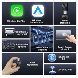 For Use in <b>CarPlay</b> Android Auto <b>Adapter</b> USB Dongle Smart Mini Box Plug and Play Universal for Car with OEM Wired <b>Carplay</b> Box - Product Image 6