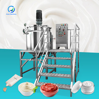 Machine à émulsionner à cisaillement élevé OCEAN pour crème corporelle, mini homogénéisateur sous vide de laboratoire pour la fabrication de shampoing
